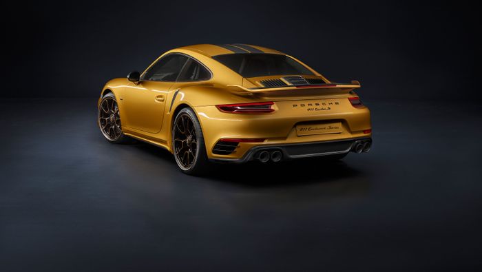 Porsche 911 Turbo S Exclusive е звяр с мощност 599 к.с.